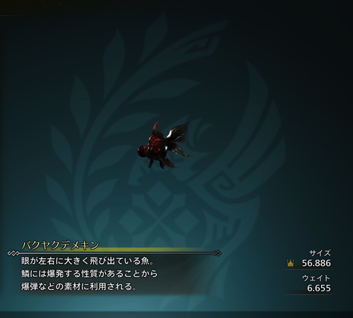 バクヤクデメキン 金冠